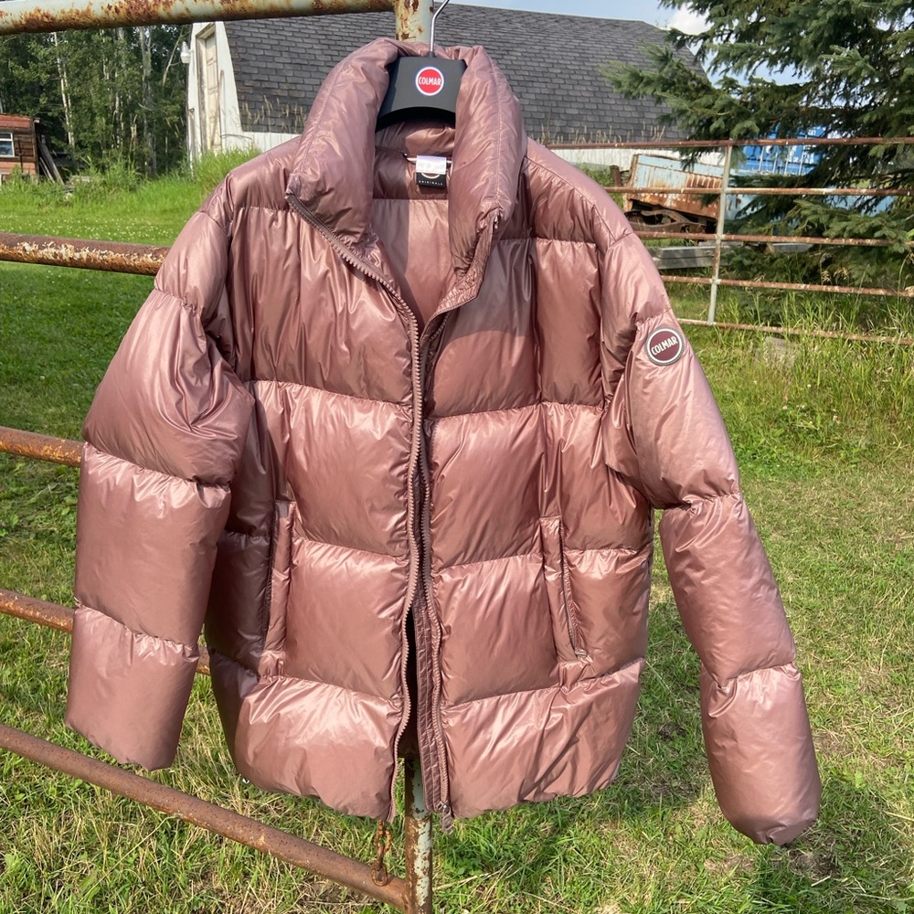 Women’s Colmar down filled puffer.